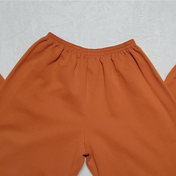 RARE Vintage 1980s Tennessee River Orange Adobe High Rise Joggers Sweatpants XL - Picture 7 of 12